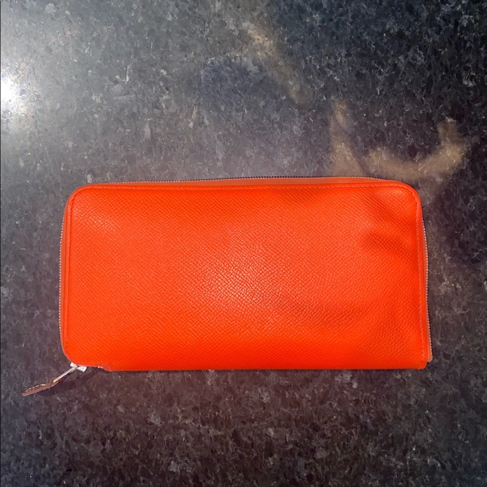 Hermès Orange wallet